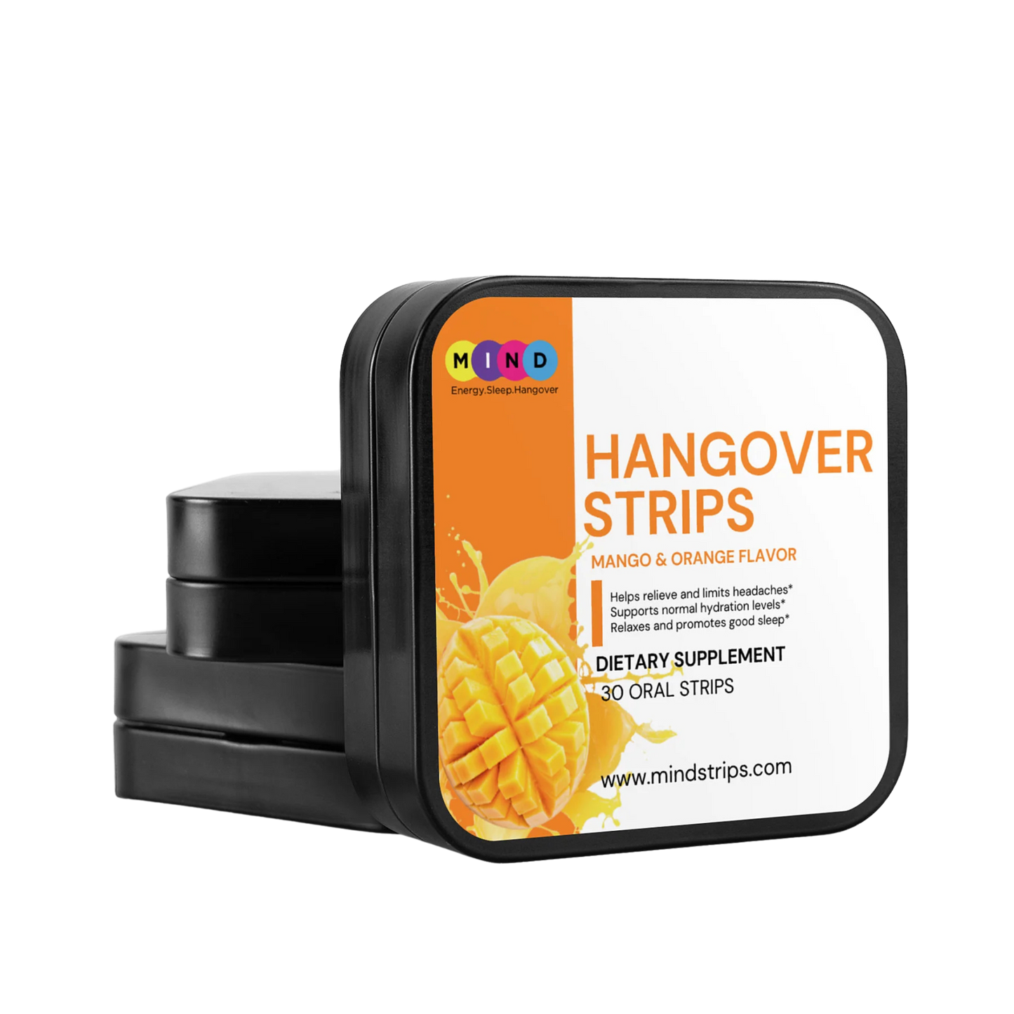 Hangover recovery dissolvable strips