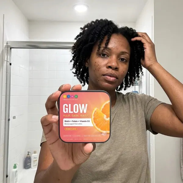 Customer trying Glow strips