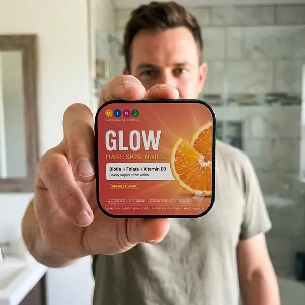 Customer trying Glow strips