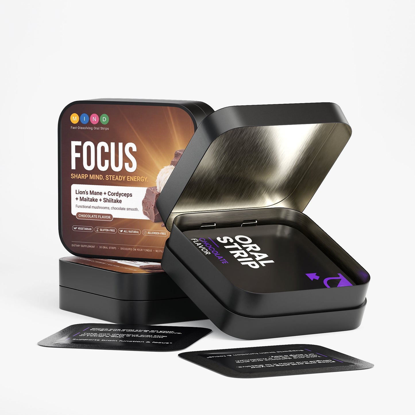 Mushroom Focus Strips