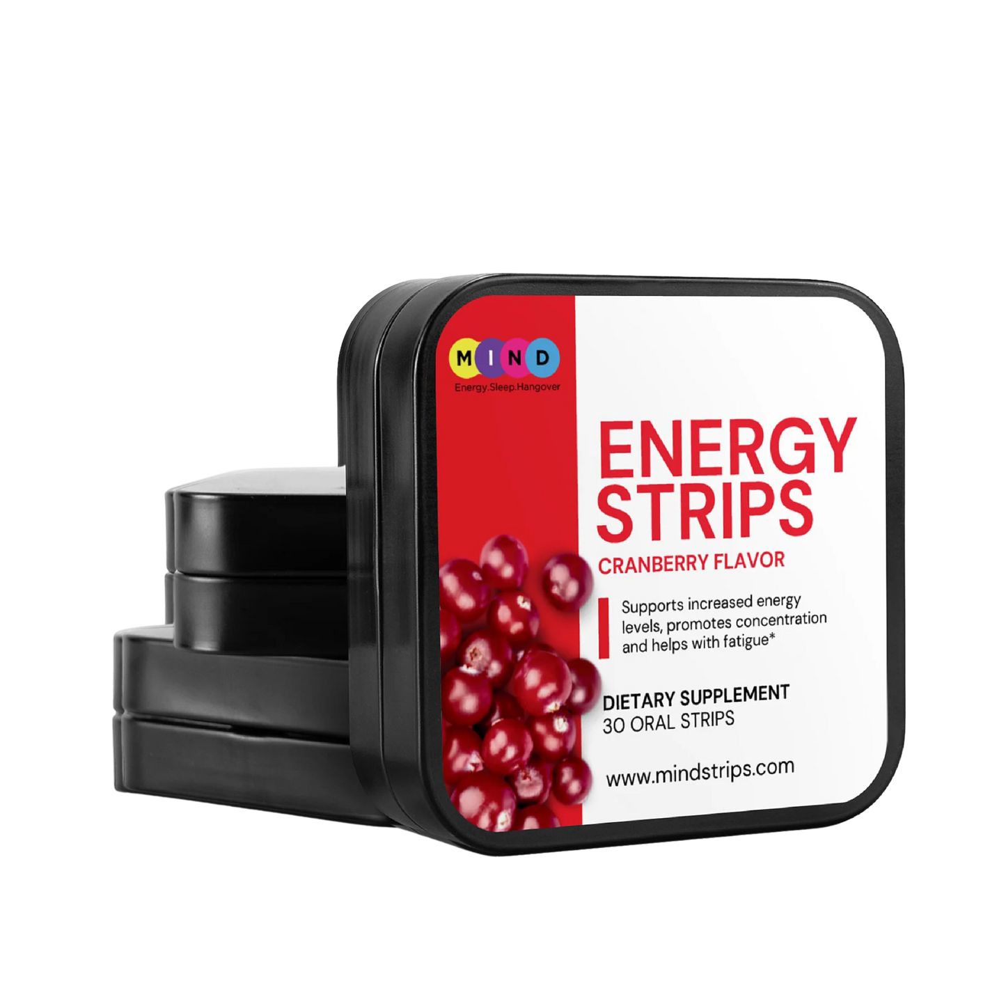 Energy strips for instant energy boost