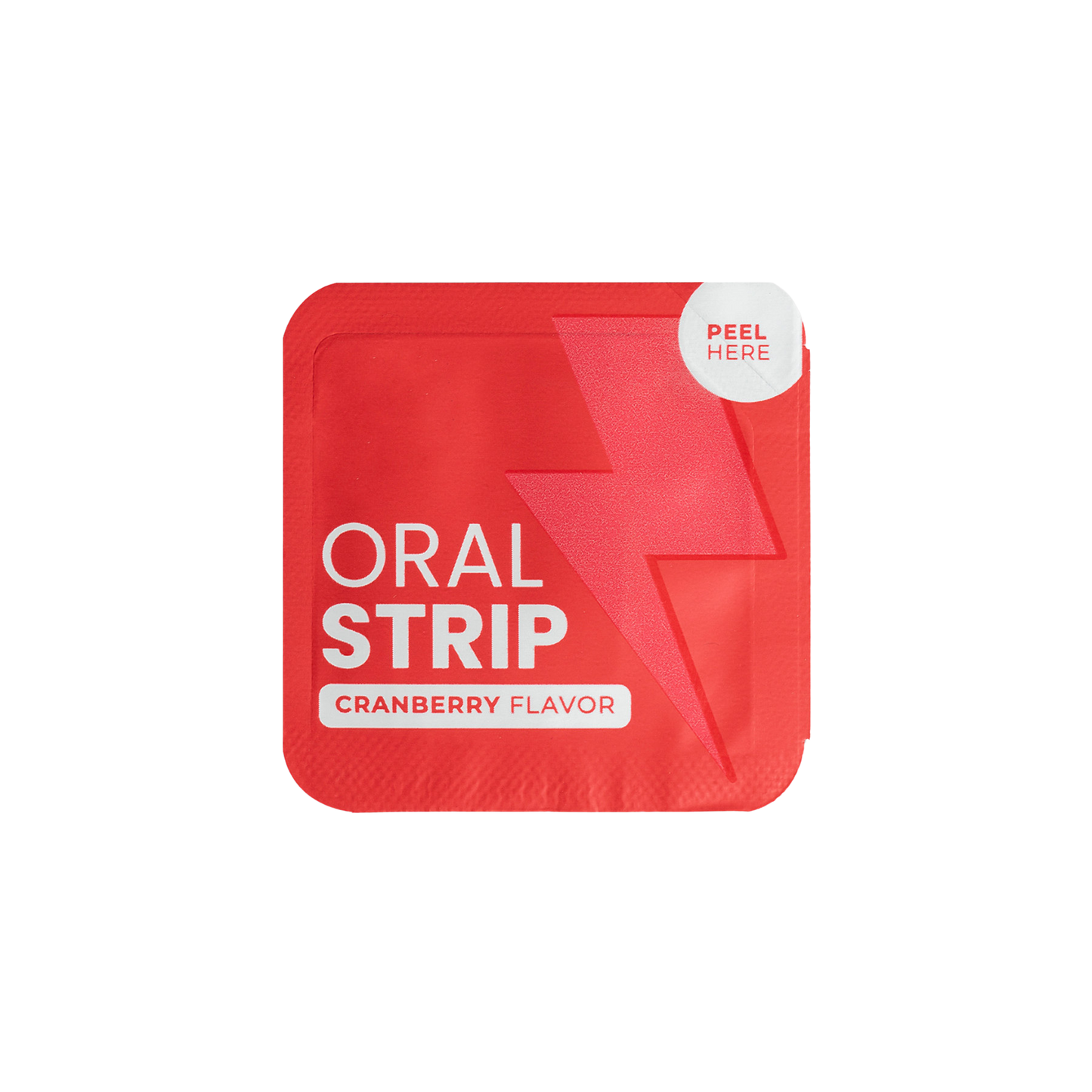 Caffeine energy strips for work or travel