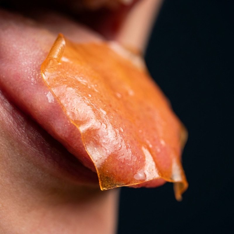 Hair, Skin and Nails Strips dissolving on the tongue