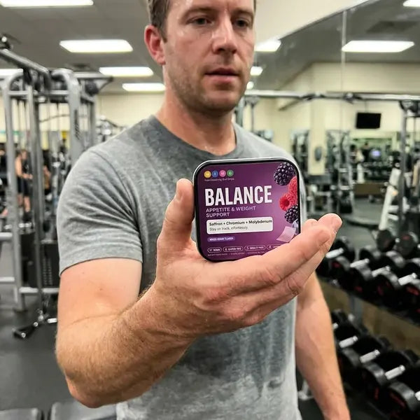 Customer trying Balance strips