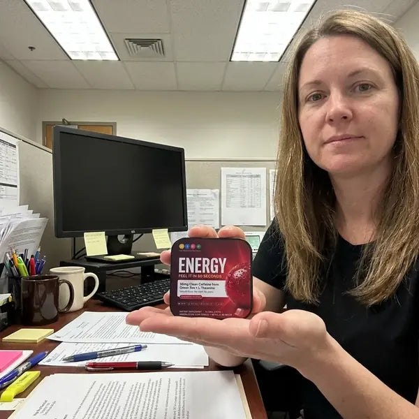 Customer trying Energy strips