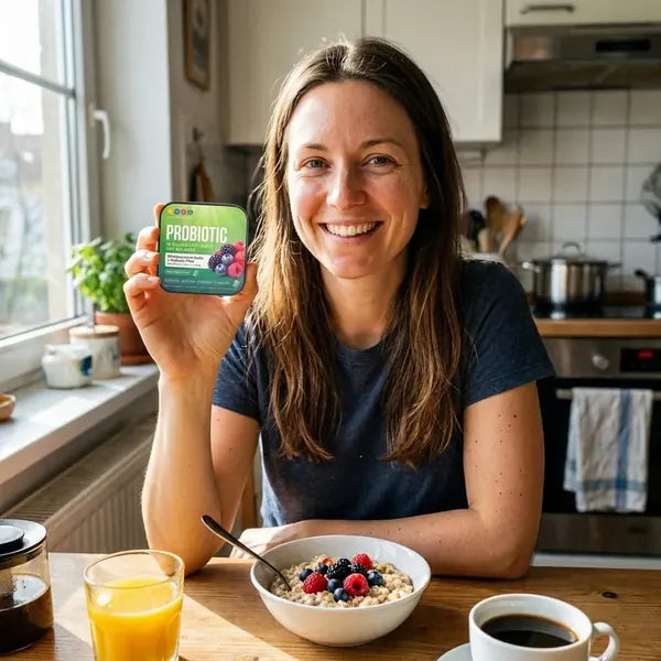 Customer trying Probiotic strips