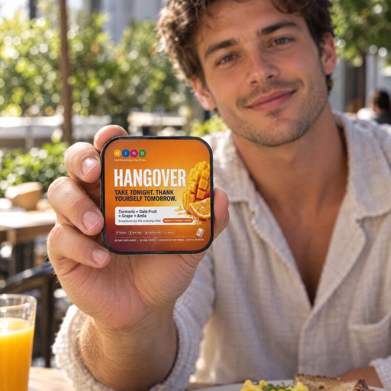 Hangover: tin in hand